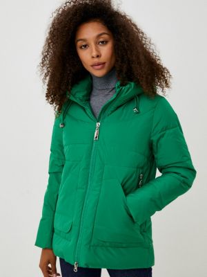 Утепленная демисезонная куртка Winterra зеленая