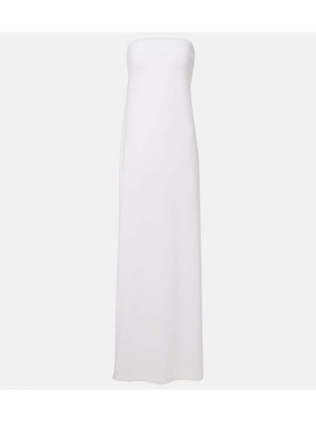Макси рокля от джърси Norma Kamali бяло