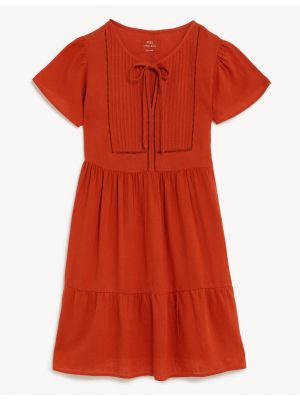 Mini šaty s volány Marks & Spencer