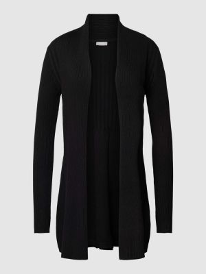 Dzianinowa kurtka w jednolitym kolorze Fransa czarna