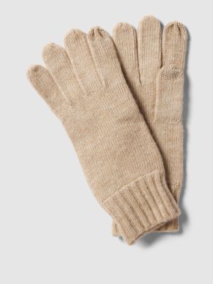 Rękawiczki Esprit beżowe