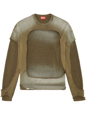 Zerrissener sweatshirt aus baumwoll Diesel