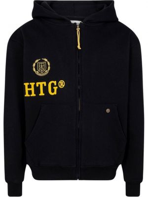 Hoodie med dragkedja Honor The Gift svart