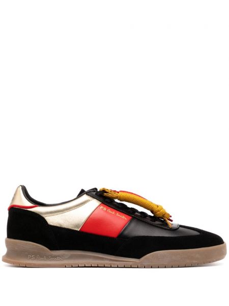 Sneakers με κορδόνια με δαντέλα Ps Paul Smith μαύρο