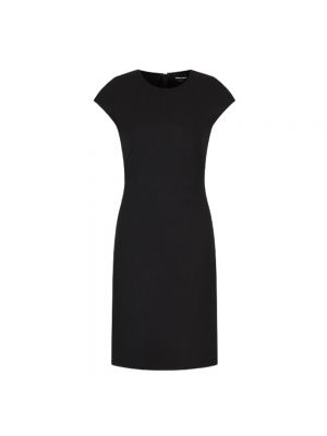 Sukienka mini wełniana Giorgio Armani czarna
