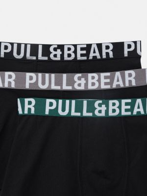 Boxerky Pull&bear čierna