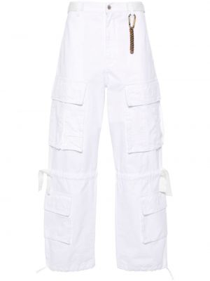 Карго панталони Darkpark бяло