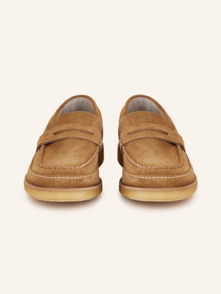 Loafers Allsaints brązowe