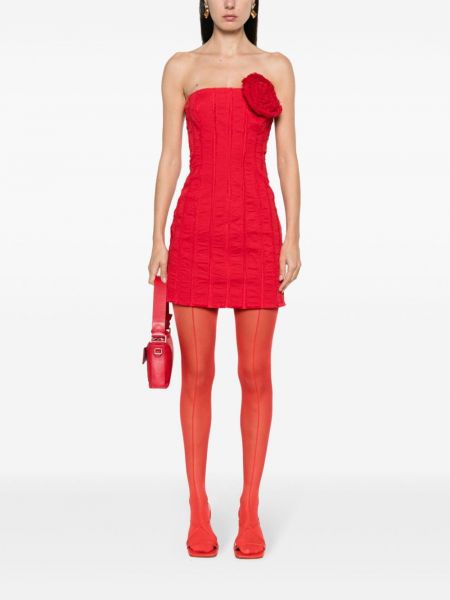 Mini šaty Blumarine červené
