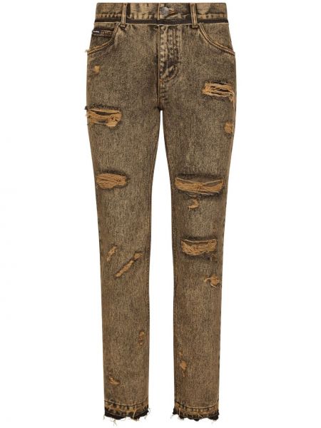 Jeans skinny di cotone Dolce & Gabbana
