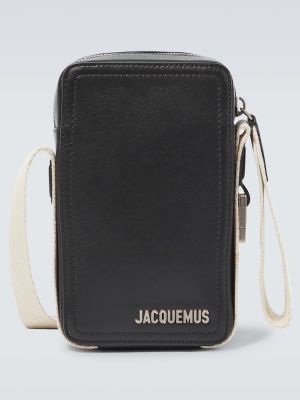 Кожени чанта през рамо Jacquemus