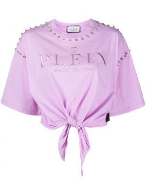 T-shirt Philipp Plein lila