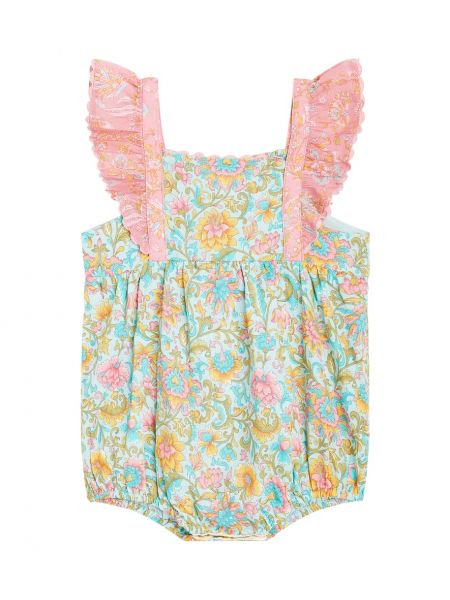 Floral bomull romper for jenter Louise Misha