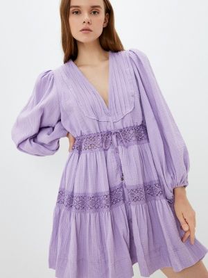 Платье Silvian Heach, фиолетовое