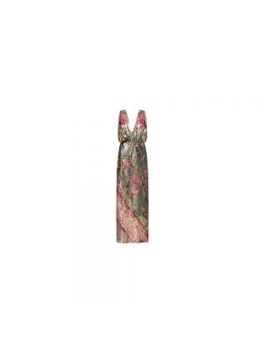 Sukienka długa szyfonowa Mes Demoiselles różowa