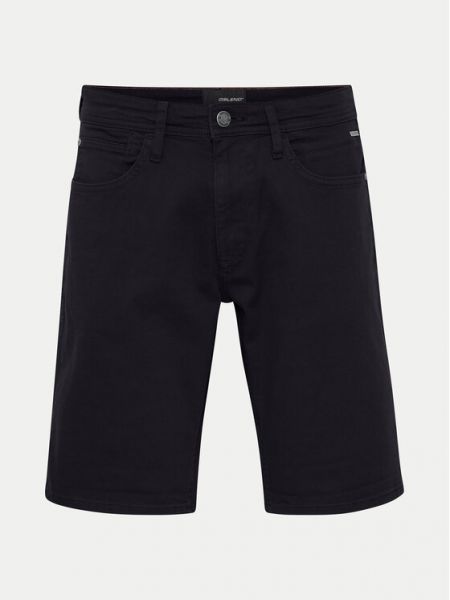 Slim fit priliehavé džínsové šortky Blend čierna