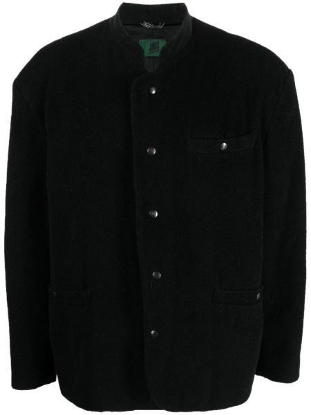 Vlnená bunda Jean Paul Gaultier Pre-owned čierna