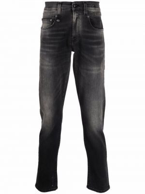 Jeans med normal passform R13 svart