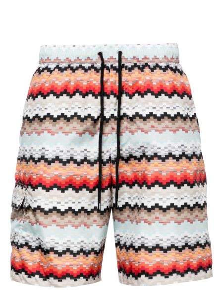 Shorts à imprimé Missoni orange