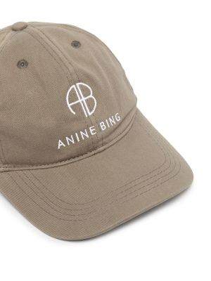 Siuvinėtas kepurė su snapeliu Anine Bing