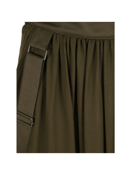 Długa spódnica elegancka Max Mara zielona