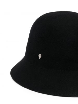Vilnonis kepurė iš merino vilnos Helen Kaminski juoda