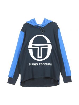 Bluza z kapturem Sergio Tacchini niebieska