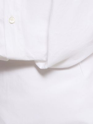 Pamučna mini haljina Interior bijela