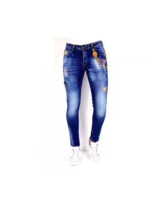 Skinny jeans Local Fanatic blau
