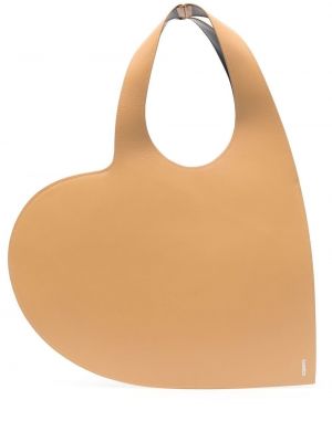 Hjerte mønster shopping bag Coperni