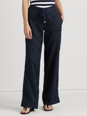 Льняные брюки Lauren Ralph Lauren