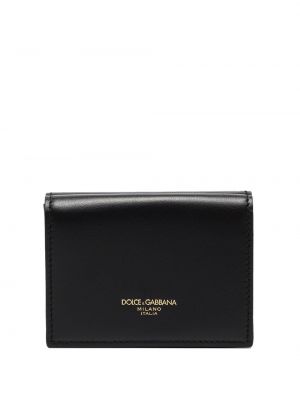 Kožená peňaženka s potlačou Dolce & Gabbana