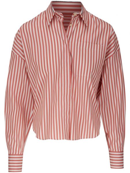Dryžuota medvilninė marškiniai Brunello Cucinelli