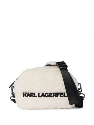 Crossbody väska Karl Lagerfeld vit