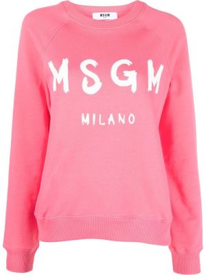 Sweatshirt Msgm rosa