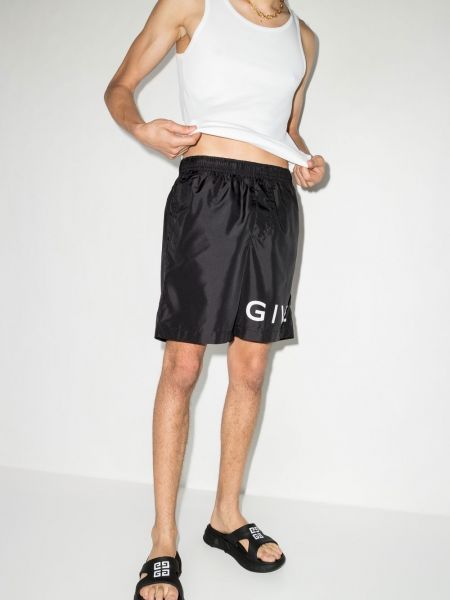 Shorts à imprimé Givenchy noir