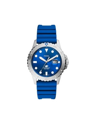 Armbanduhr Fossil blau