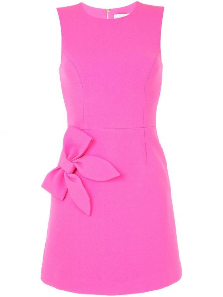 Платье мини с бантом без рукавов Rebecca Vallance, розовое