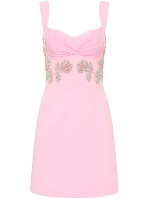 Růžové mini šaty Rebecca Vallance