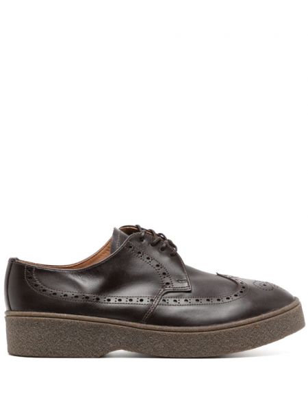 Læder brogues Comme Des Garcons Homme Deux brun