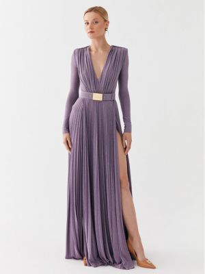 Rochie de seară slim fit Elisabetta Franchi violet
