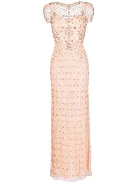 Kort klänning Jenny Packham orange