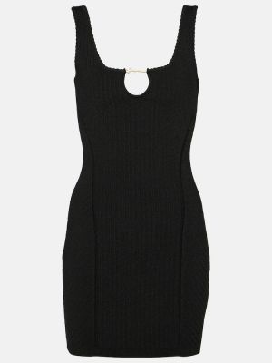 Mini vestido Jacquemus negro