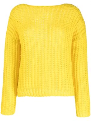 Кашмирен пуловер Incentive! Cashmere жълто