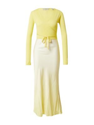 Večernja haljina Allsaints žuta