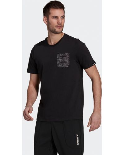 T-shirt de sport Adidas Terrex noir