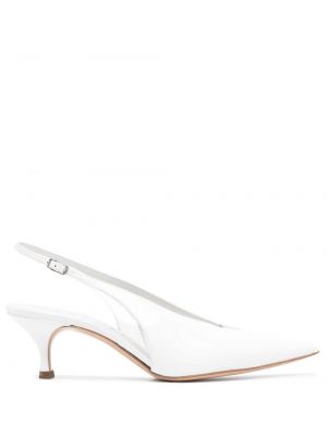 Escarpins en cuir Casadei blanc