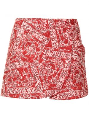 Pantalones cortos Lisa Von Tang rojo