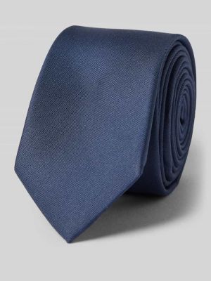 Jedwabny krawat w jednolitym kolorze Olymp Level Five
