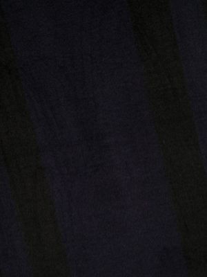 Jedwabna haftowana szal Brioni niebieska